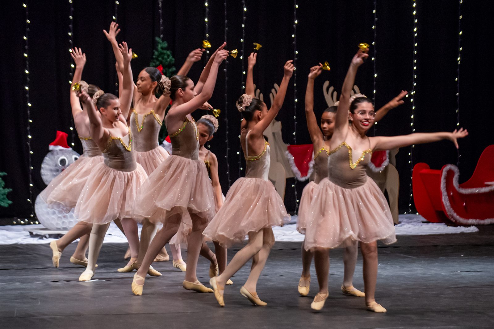 Bailarinas em tutus